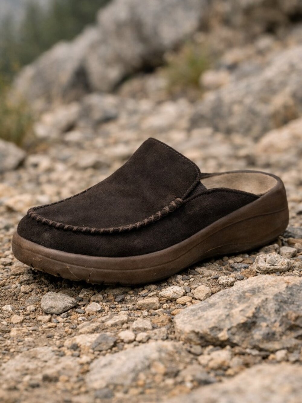 Birkenstock Tatami Brown Leather Clogs Womens Size 40/Ladies 9/Men 7